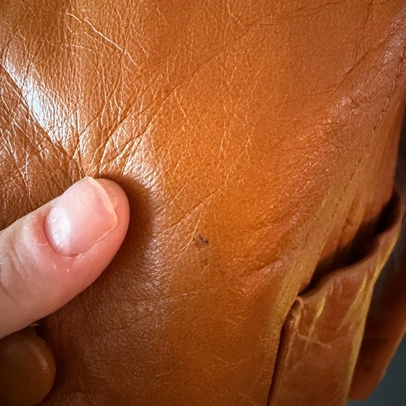 Genuine Leather Jacket VINTAGE - Picture 4 of 9